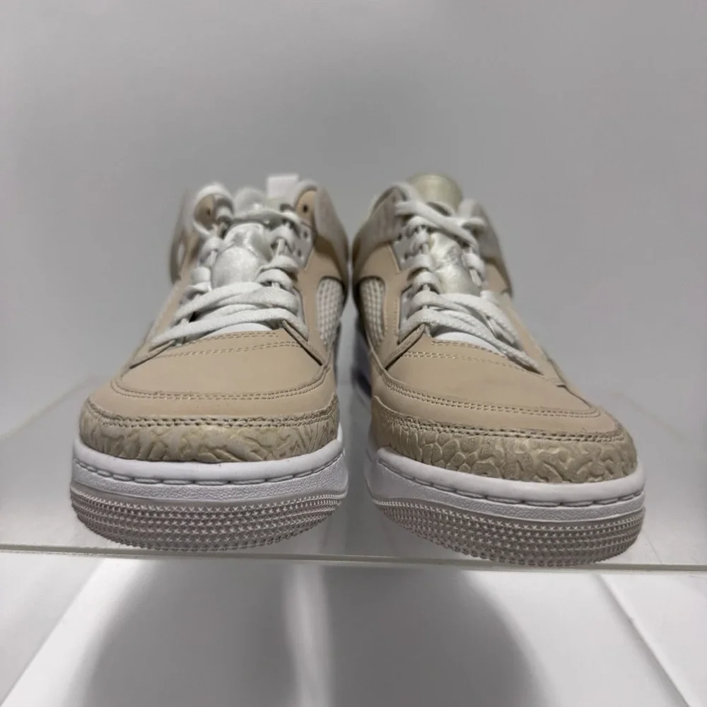 Brand New Air Jordan Spizike Low Sanddrift Beige White HV6528-100 Men's Size 9